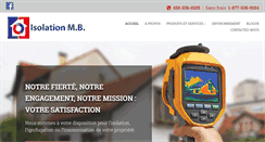 Desktop Screenshot of isolationmb.com